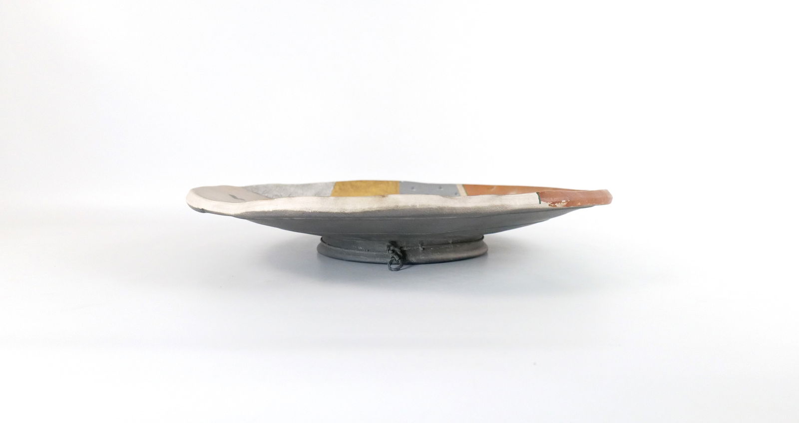 Hand Painted Studio Art Pottery Plate/Wall Hanging (1 of 4)