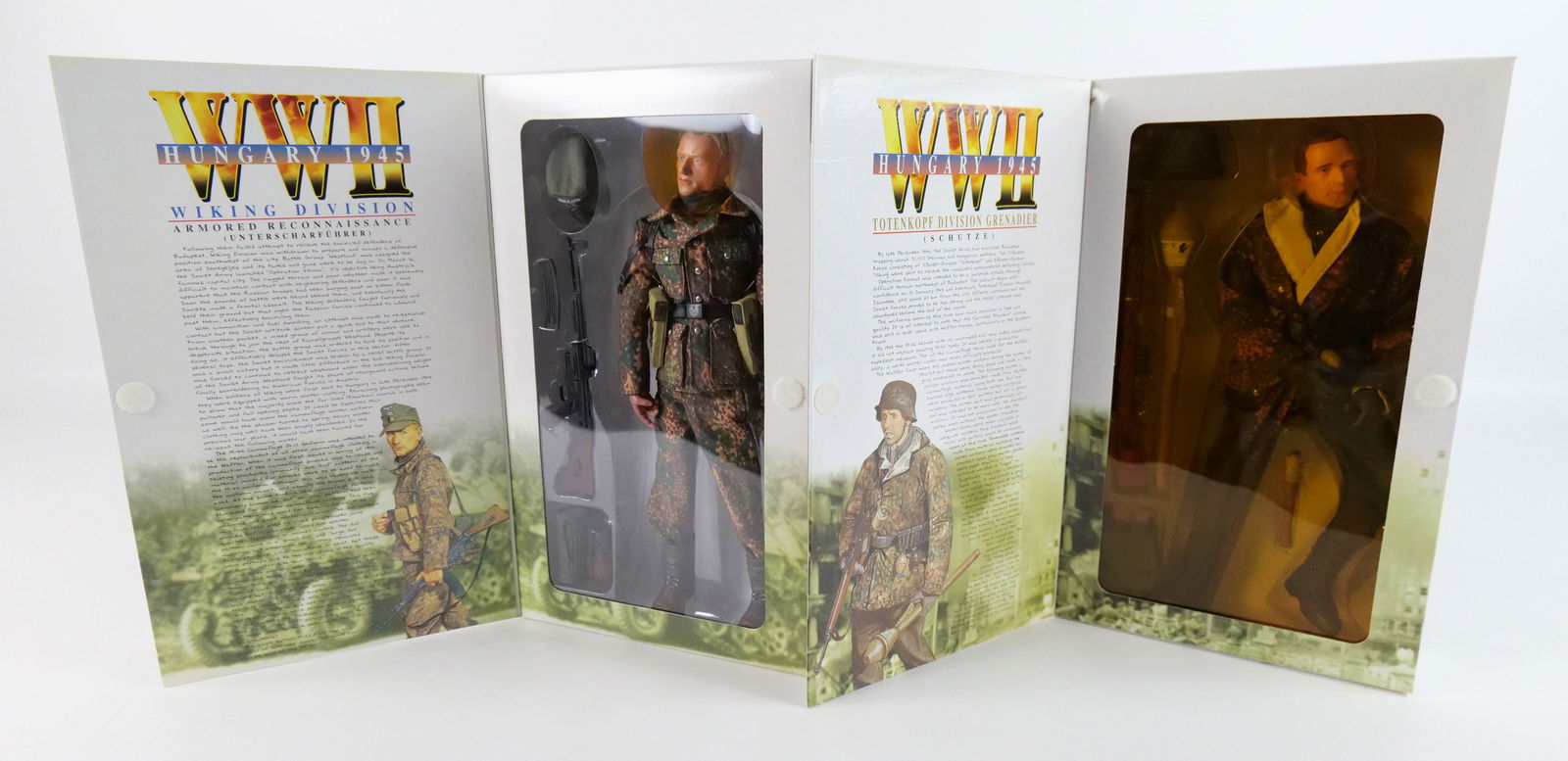 Lot of 2 Dragon WWII Hungary 1945 Action Figures (1 of 19)