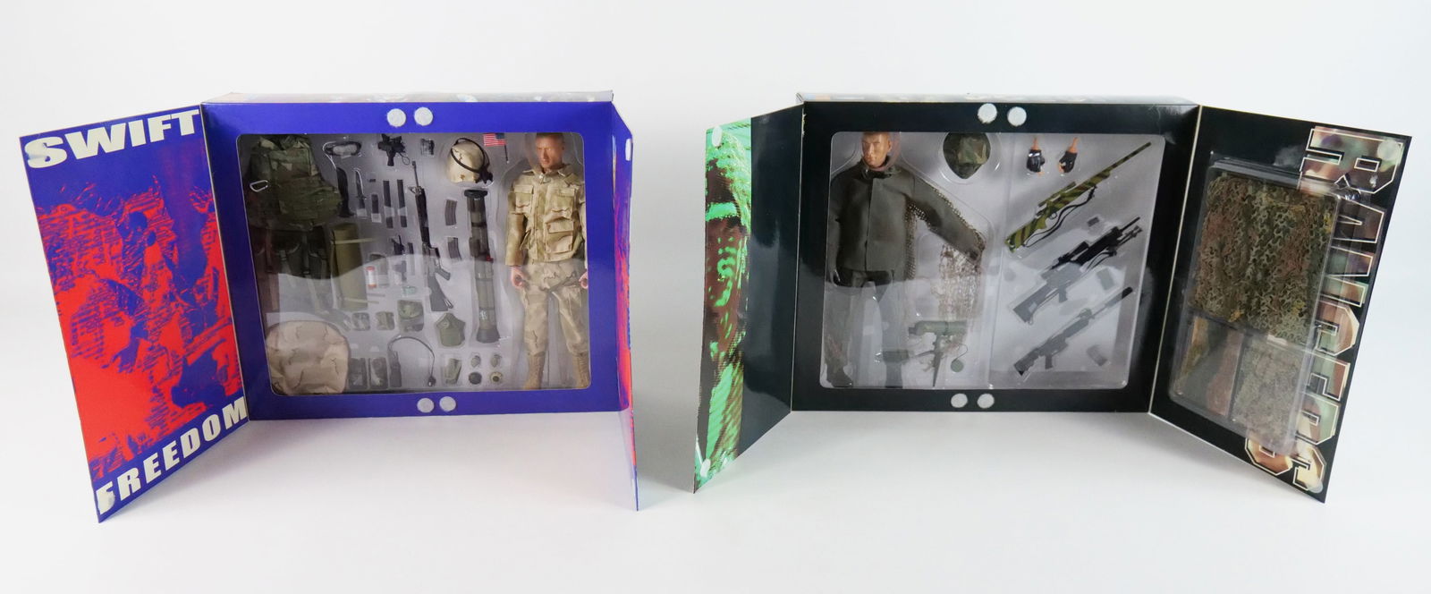 Lot of 2 Dragon Full Gear Action Figure Sets (1 of 19)