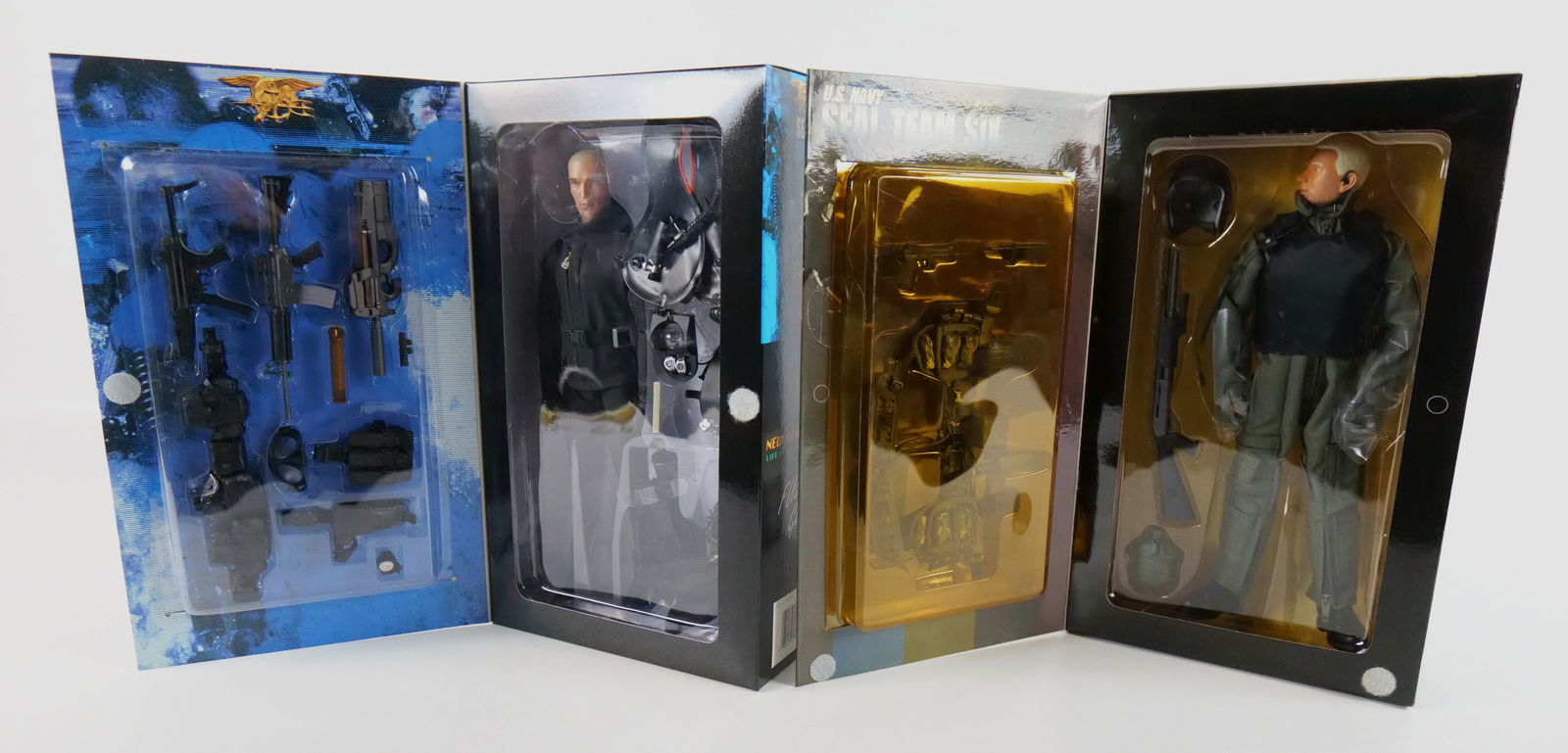 Lot of 2 Dragon Full Gear US Navy Action Figures (1 of 19)