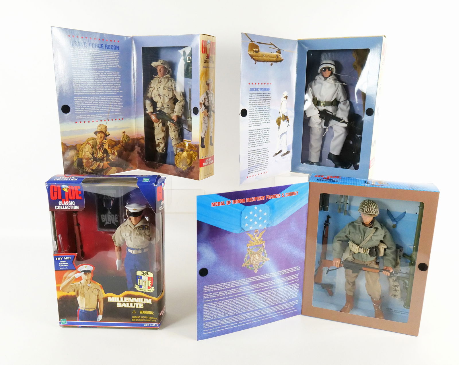 Lot of 4 GI Joe Classic Collection Action Figures (1 of 17)