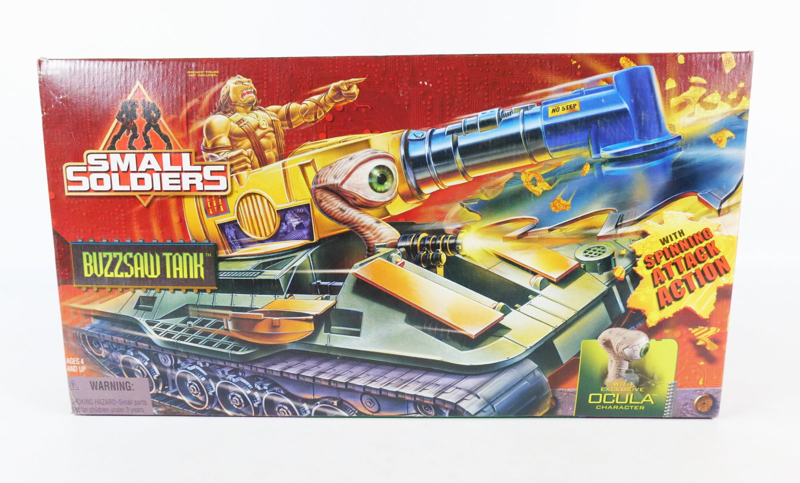 Small Soldiers BUZZSAW TANK Ocula Complete Kenner 1998 Box + Instruc