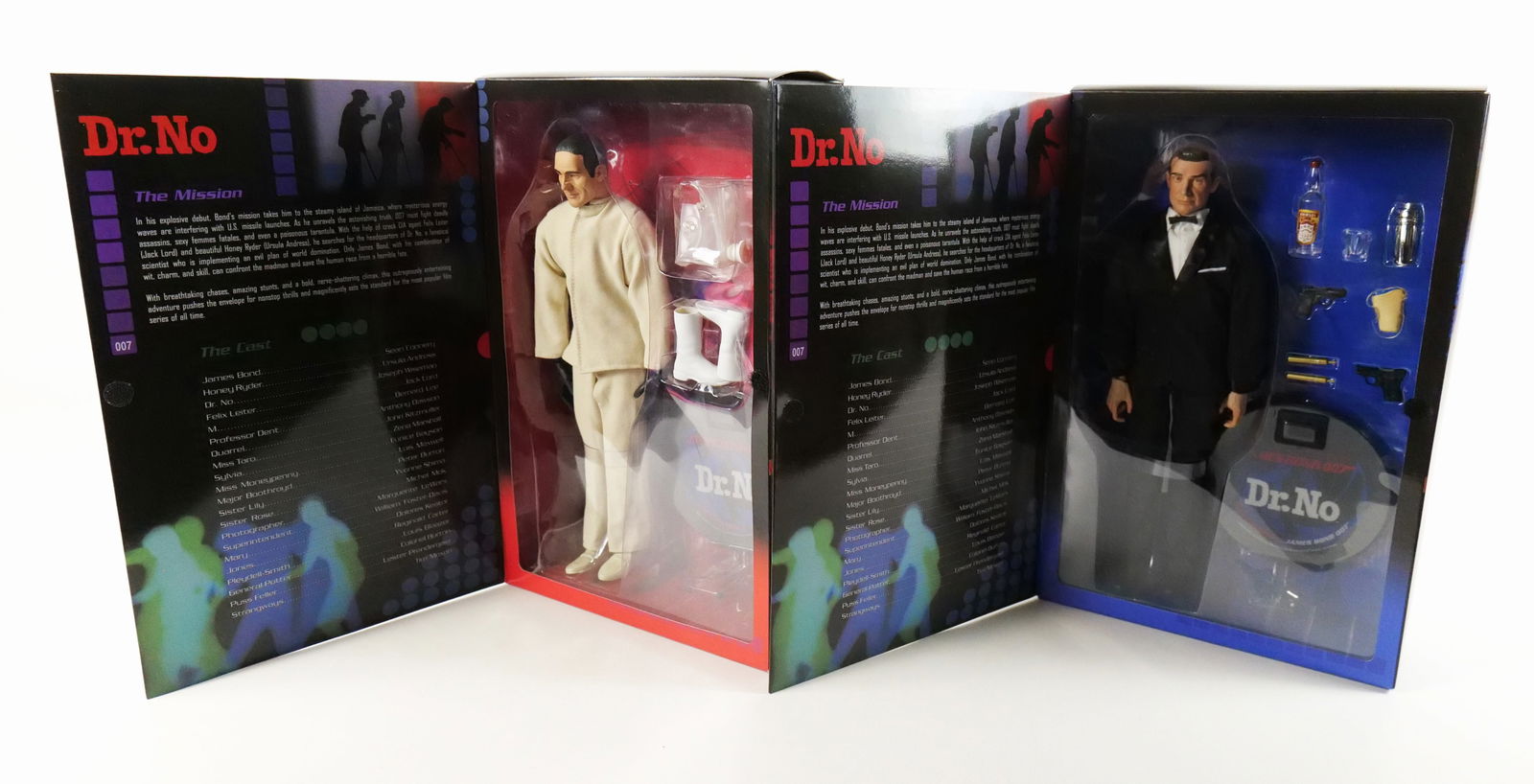 Lot of 2 Sideshow James Bond 007 Dr. No Action Figures (1 of 19)