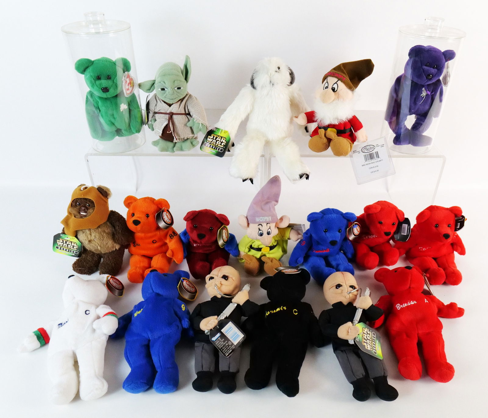 Group Lot of Plush Bears (1 of 17)