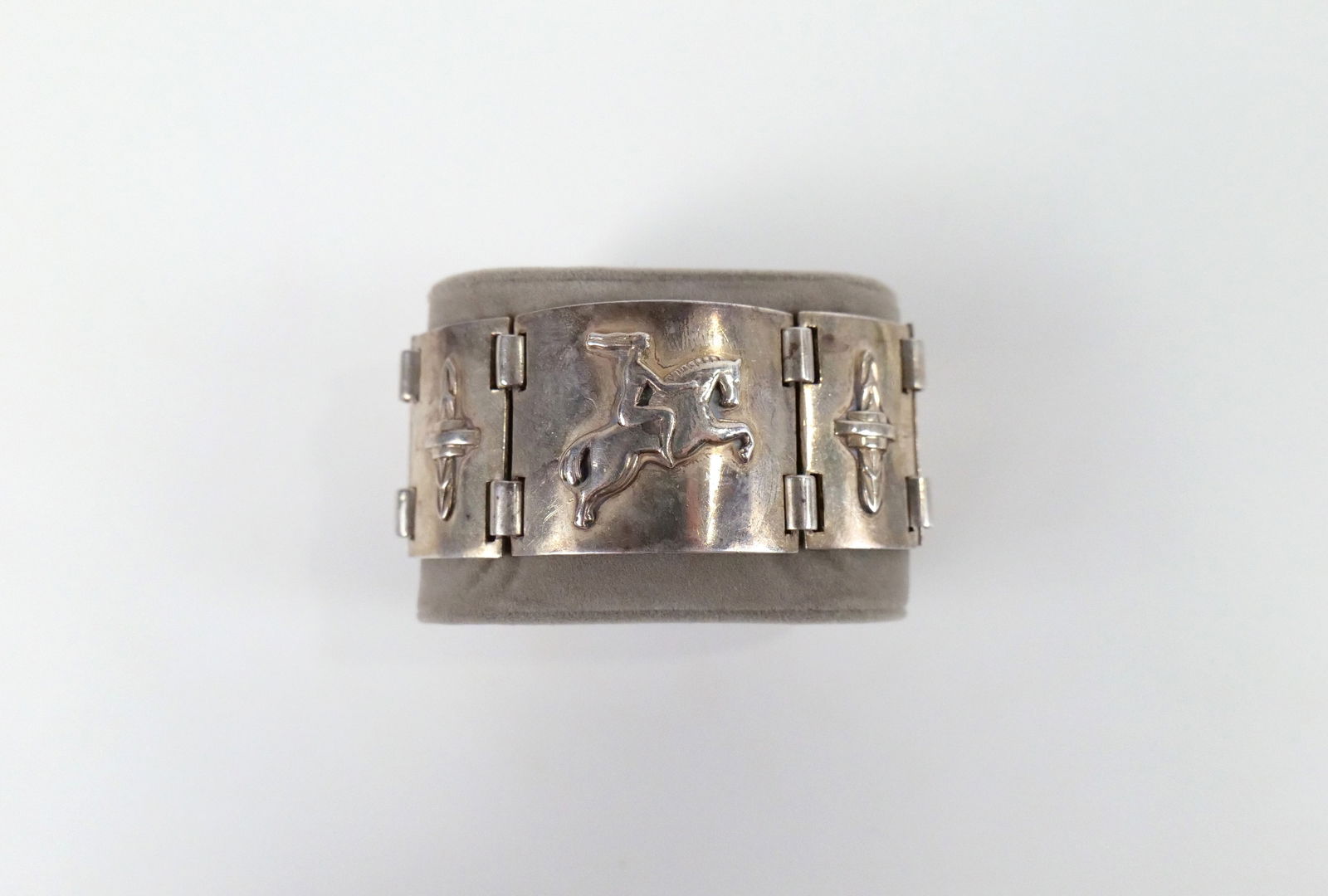 Vintage c1941 Deco Sterling Bracelet (1 of 8)