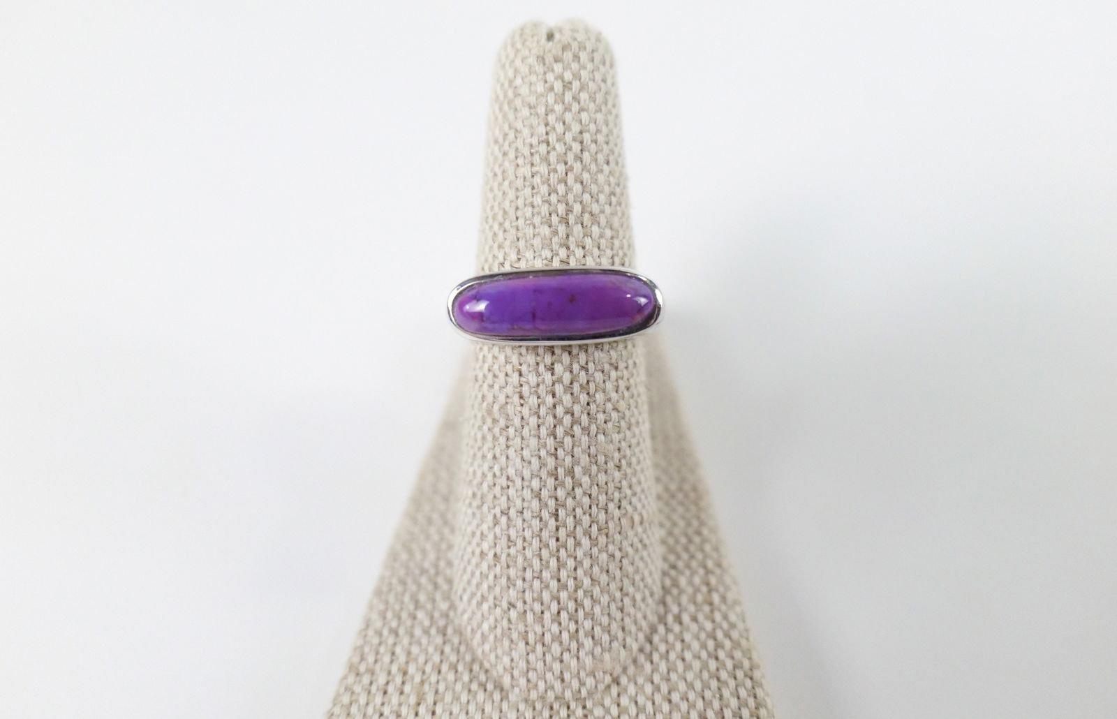 Sterling and Purple Turquoise Ring (1 of 7)