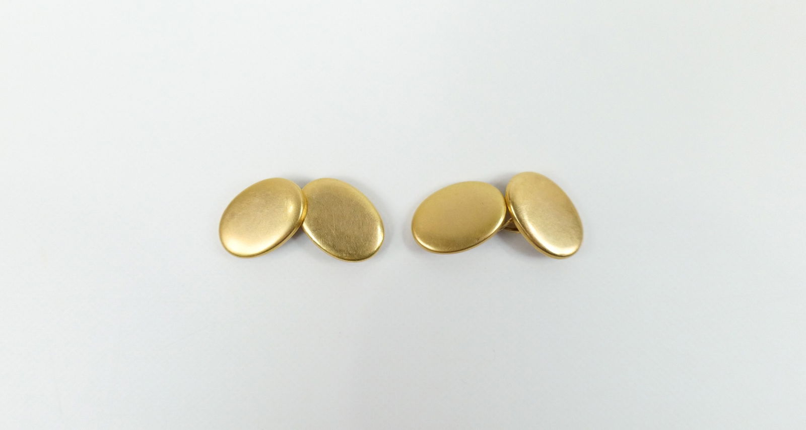 Antique 18K Oval Cufflinks (1 of 8)