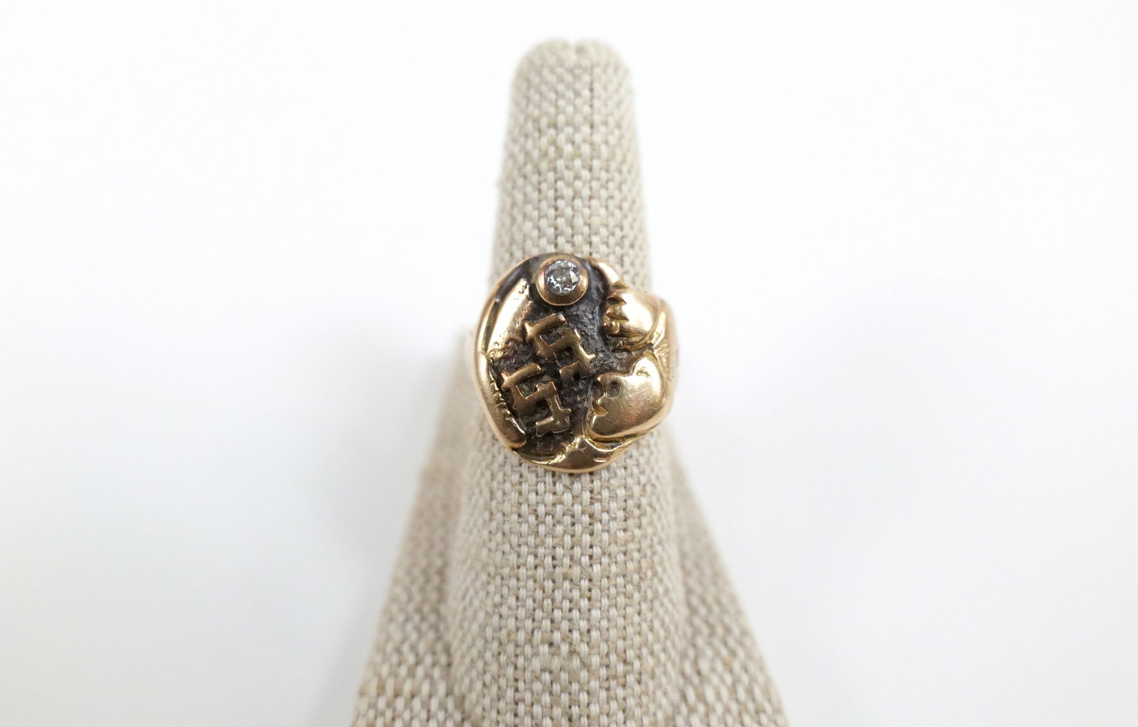 Vintage 1955 14K and Diamond Ring (1 of 7)