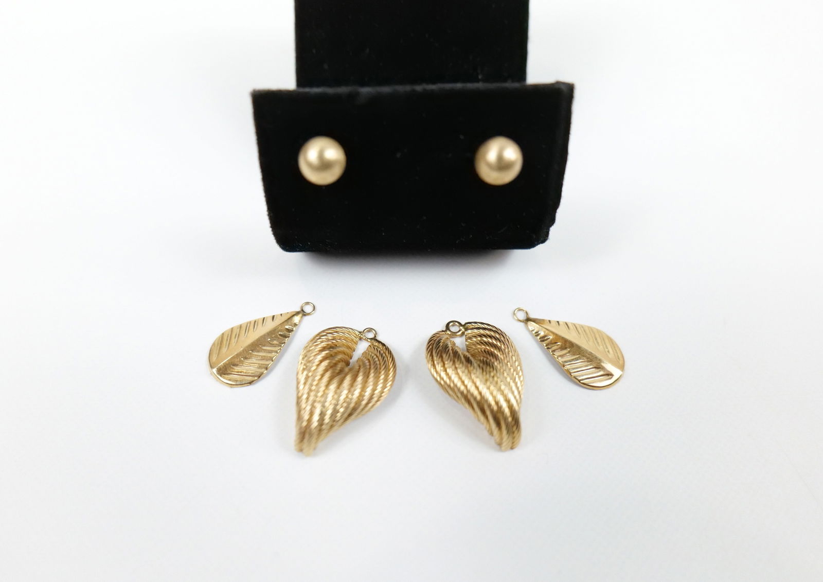 14K Studs with 2 Sets of Jackets (1 of 7)