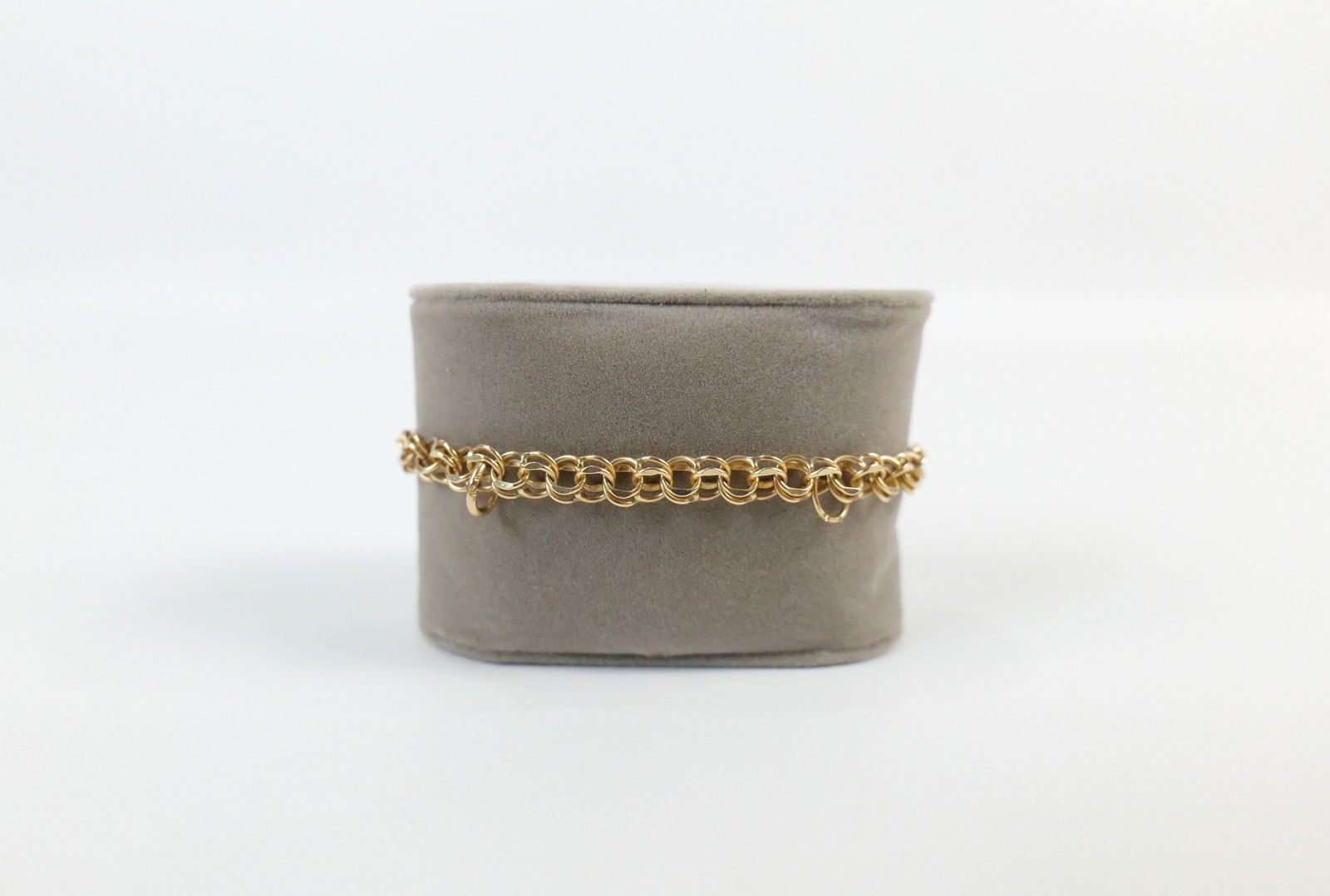 Vintage 14K Blank Charm Bracelet (1 of 7)