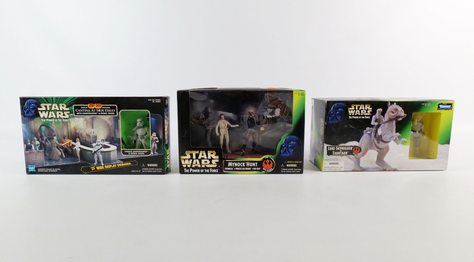 Lot of 3 Star Wars Power of the Force Figure Sets (1 of 9)