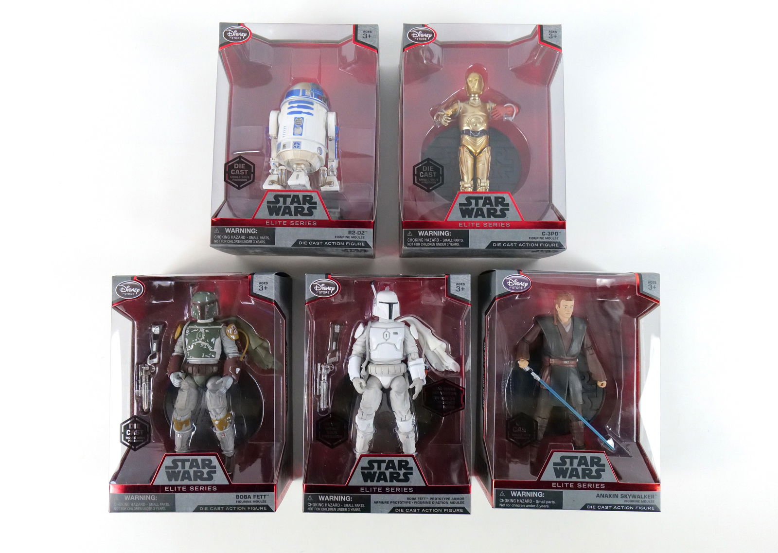 Lot of 5 Star Wars Elite Series Diecast Action Figures (1 of 11)