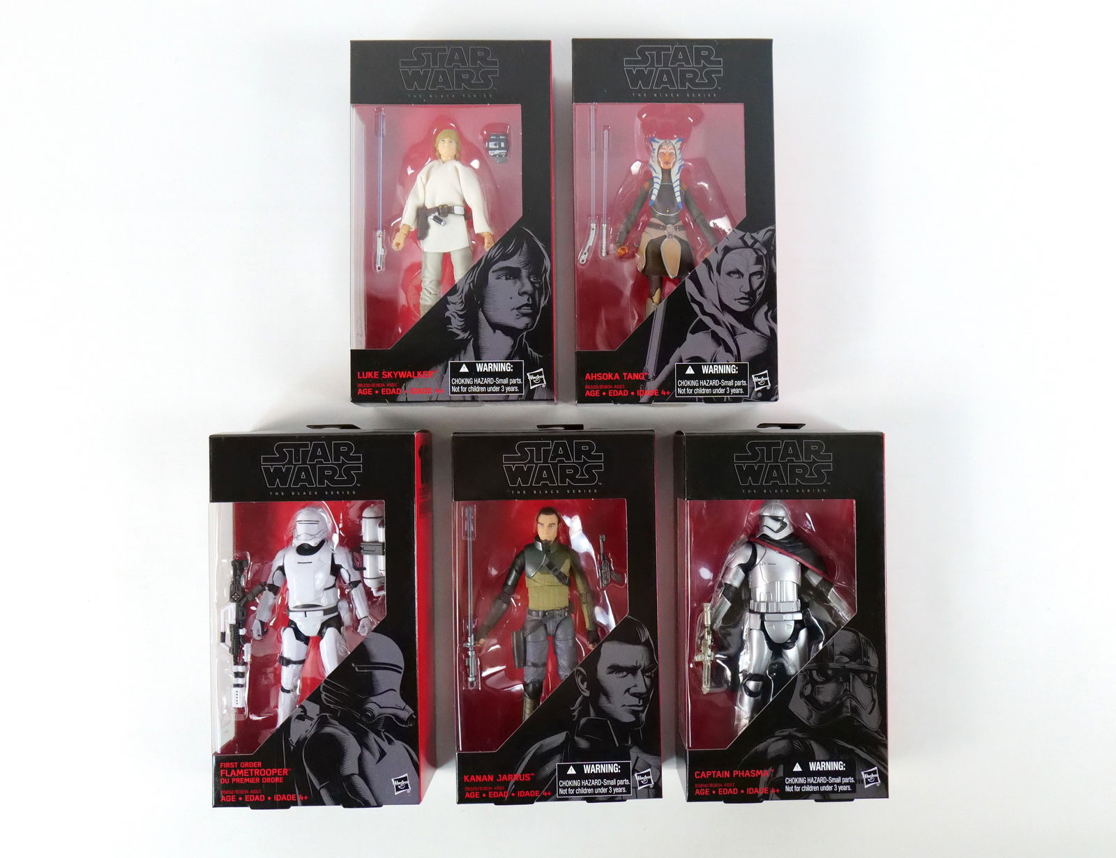 Lot of 5 Star Wars Black Series Action Figures (1 of 11)