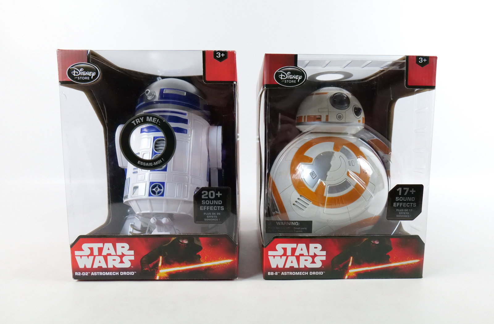 Lot of 2 Electronic Astromech Droids (1 of 17)