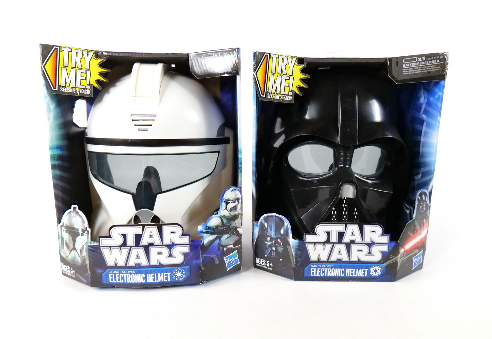 Lot of 2 Star Wars Electronic Helmets (1 of 13)