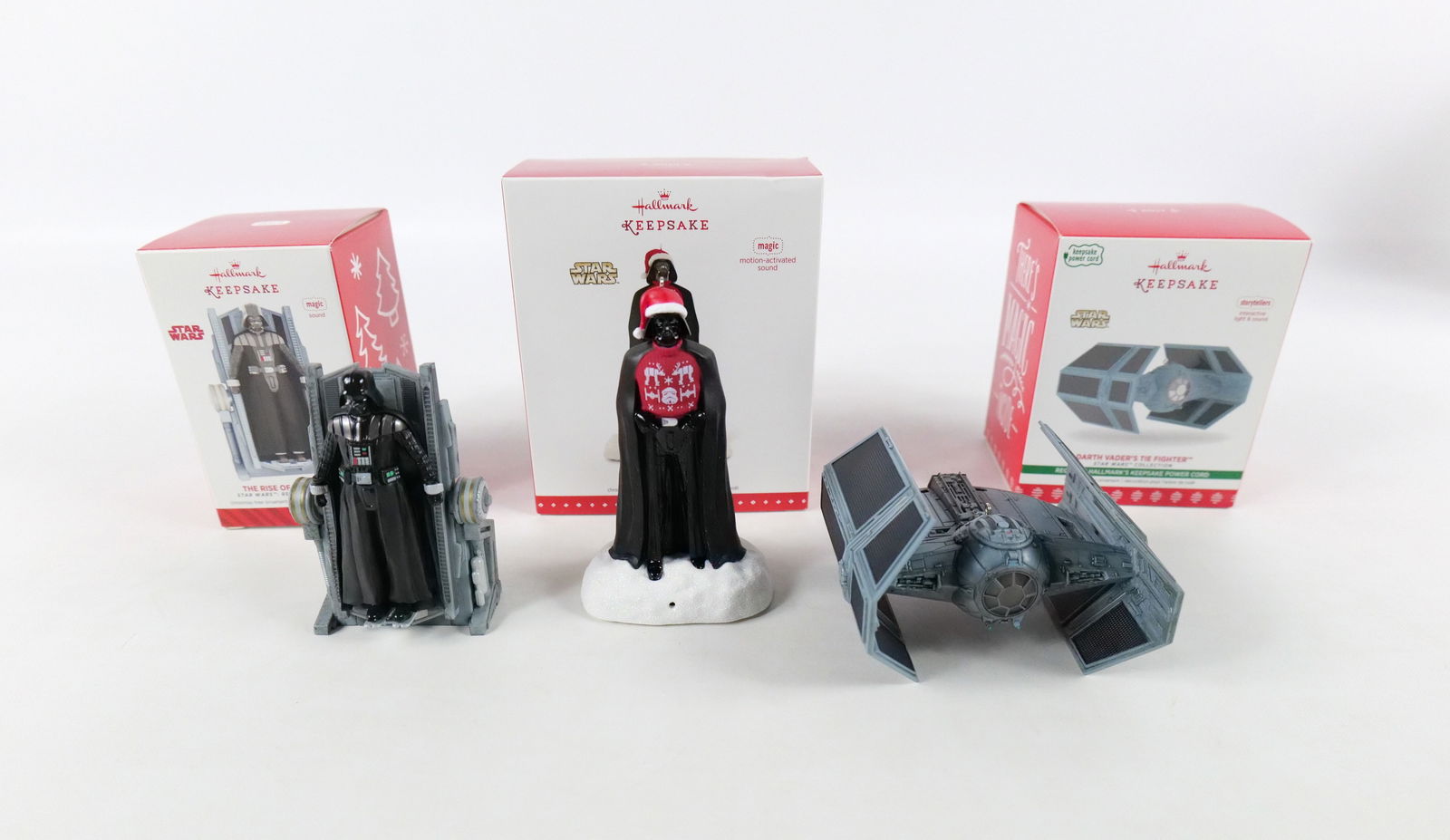 Lot of 3 Hallmark Star Wars Ornaments (1 of 10)