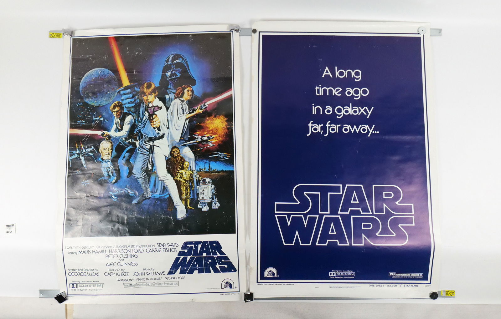 Lot of 2 Star Wars Posters (1 of 8)