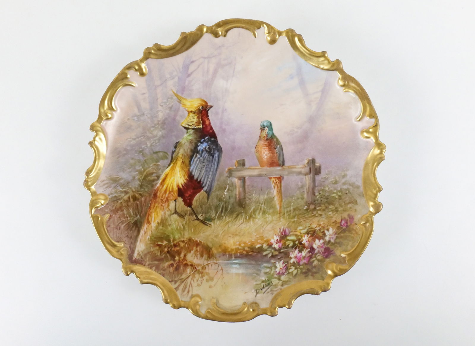 Limoges Hand Painted Cabinet Plate (1 of 5)