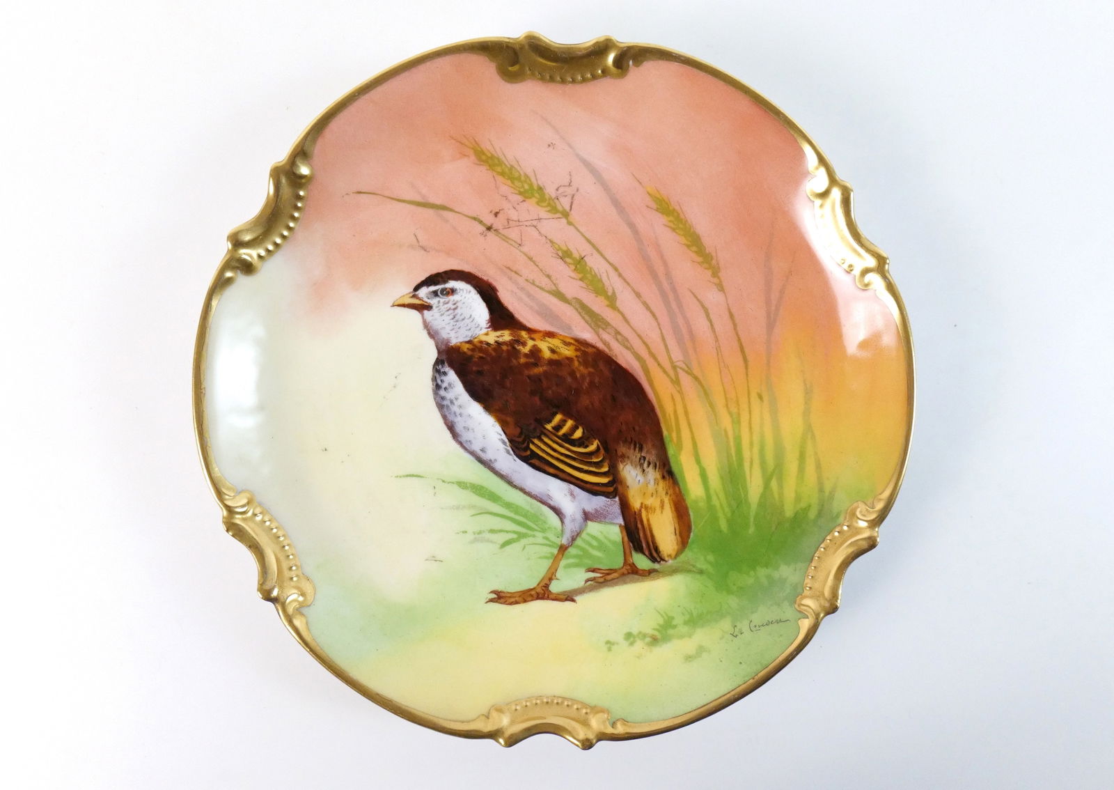 Limoges Coronet Hand Painted Cabinet Plate (1 of 5)