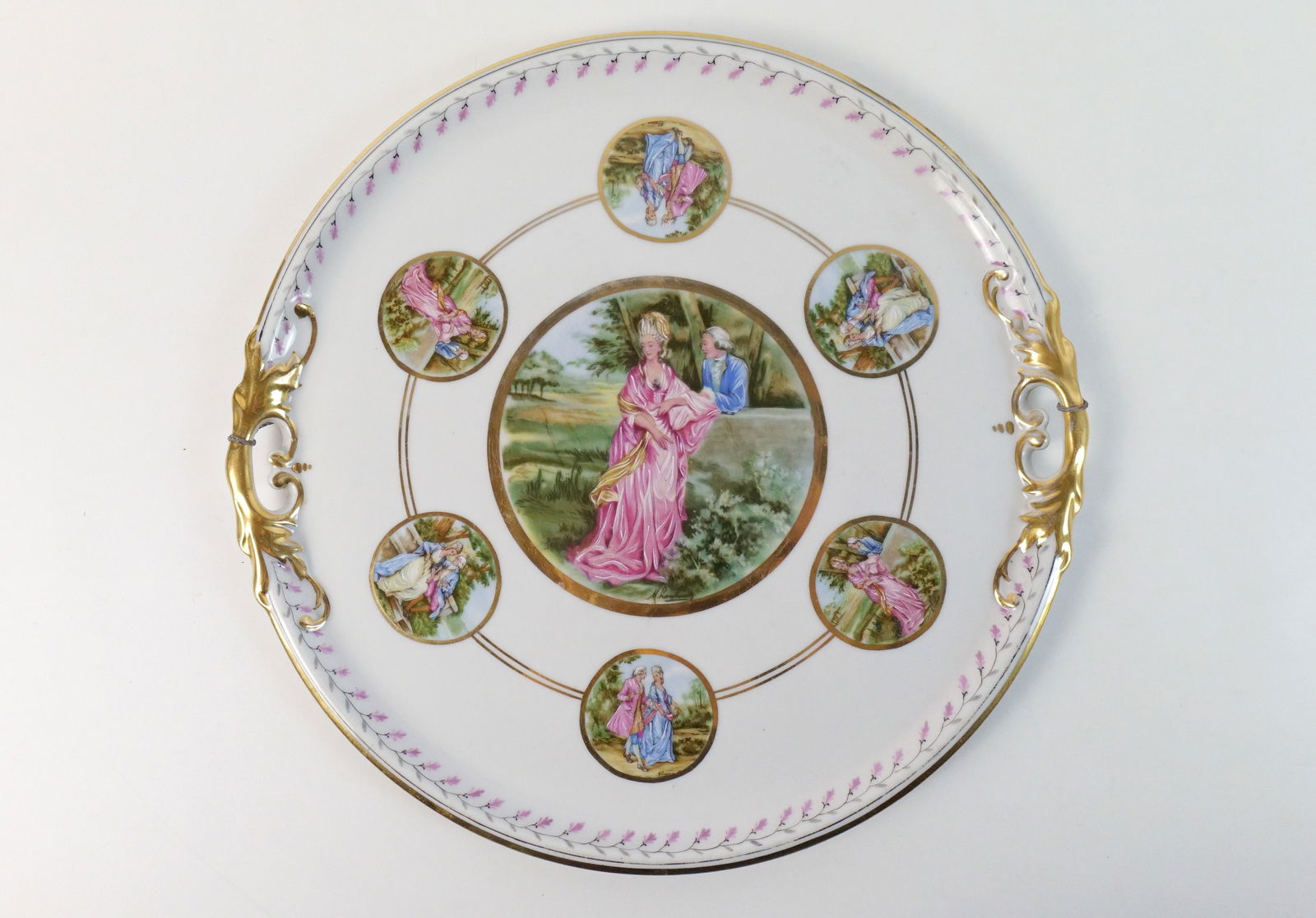 Porcelain Portrait Serving Platter (1 of 6)