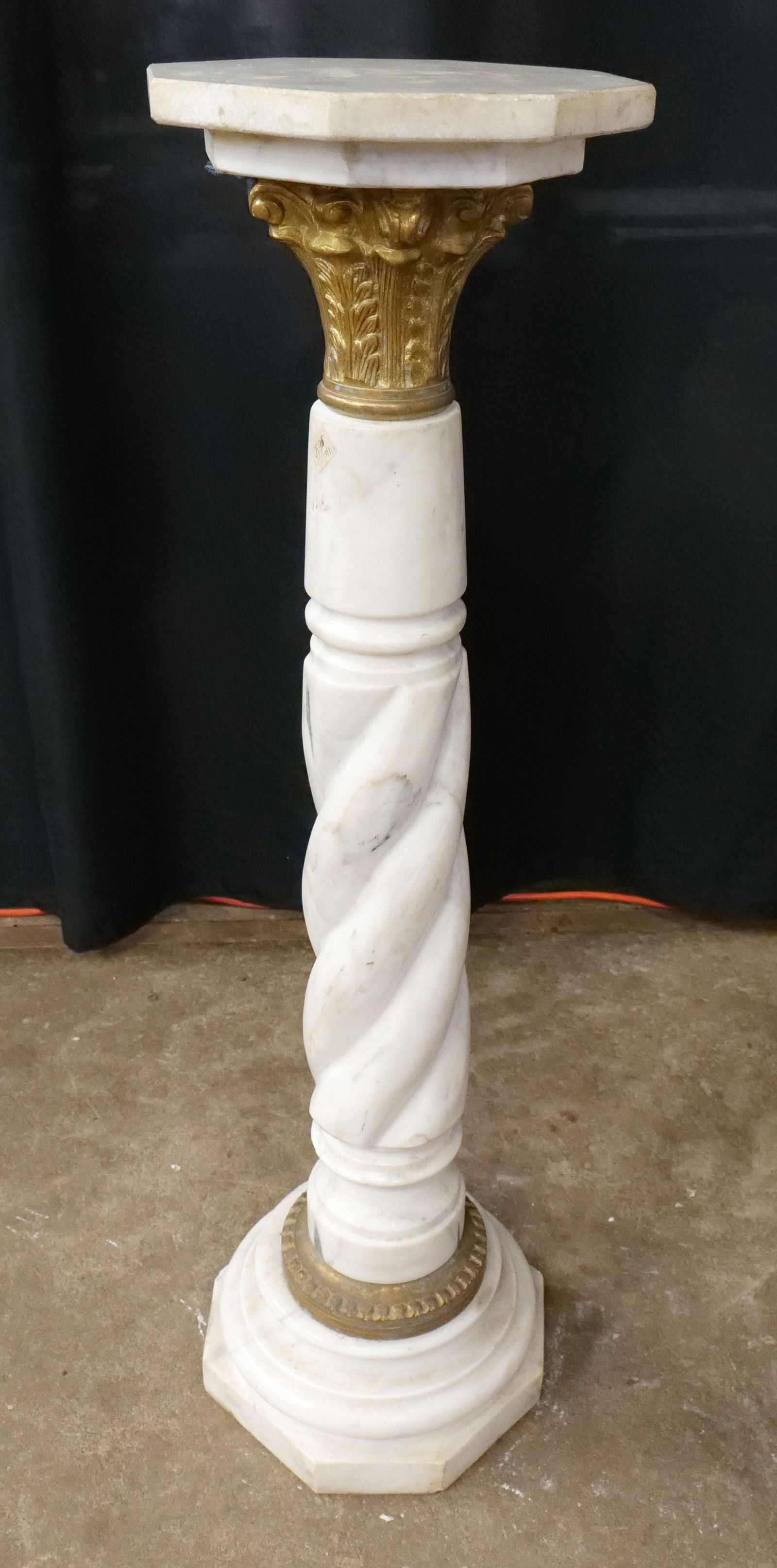 Marble Pedestal/Plant Stand (1 of 9)
