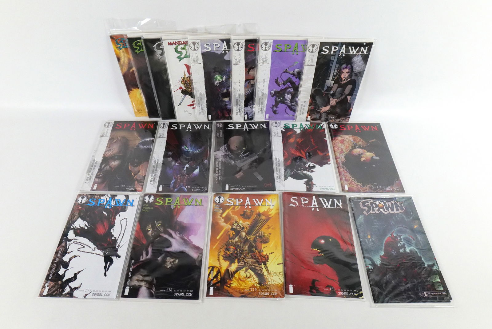 Run of Spawn Comics #161-173, 176-180 (1 of 10)