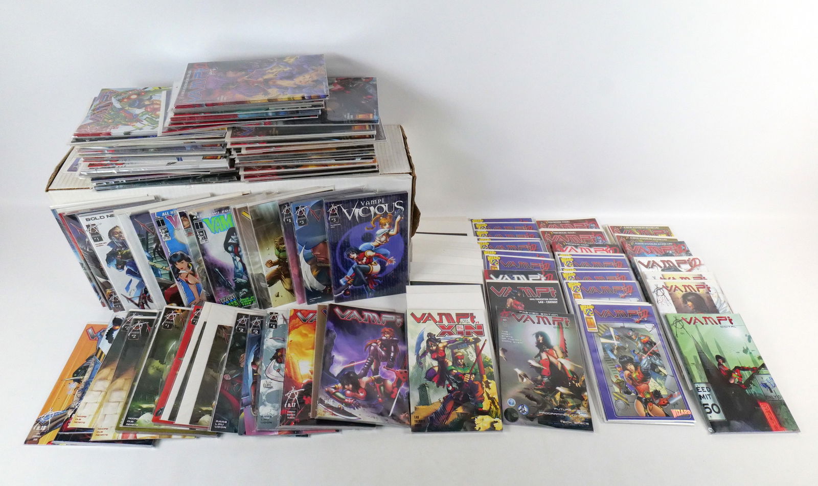 Long Box of Mostly Vampi Comics (1 of 16)