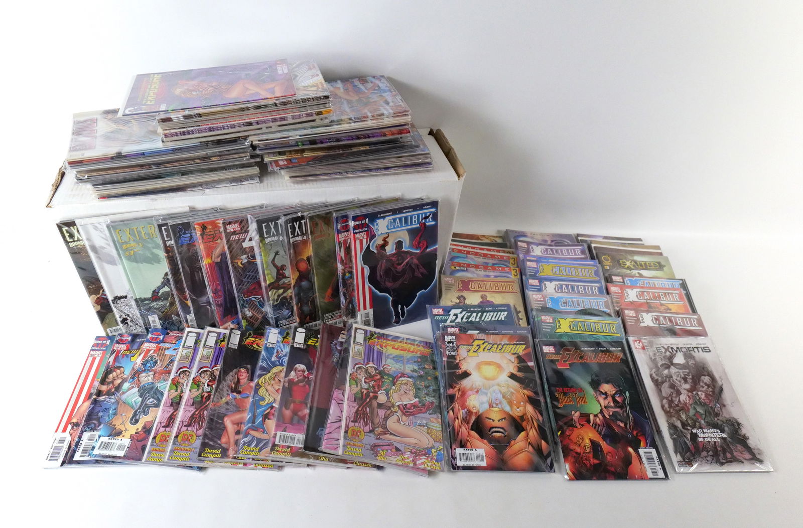 Long Box of Mixed Comics (1 of 14)