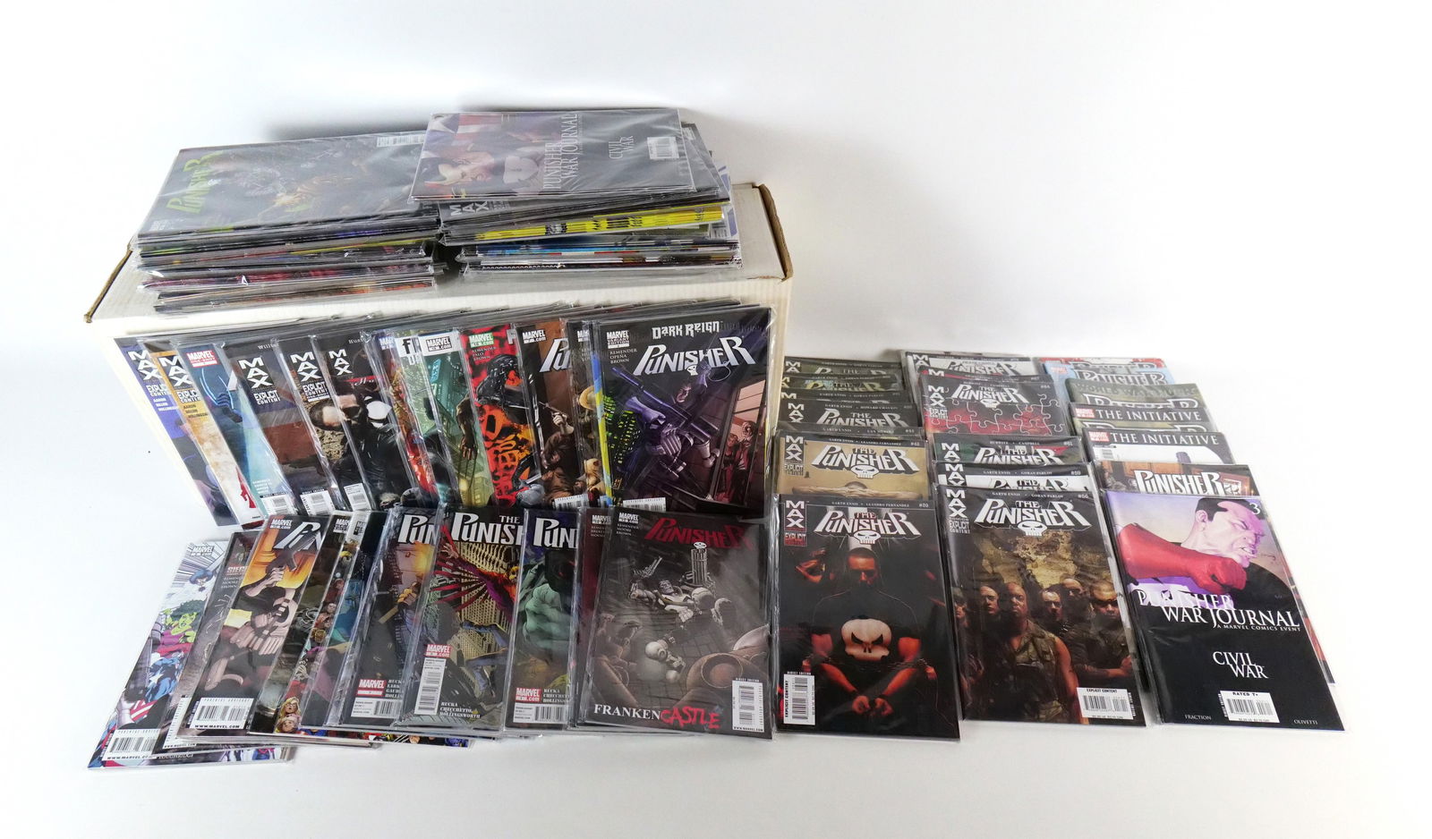 Long Box of Punisher Comics (1 of 11)