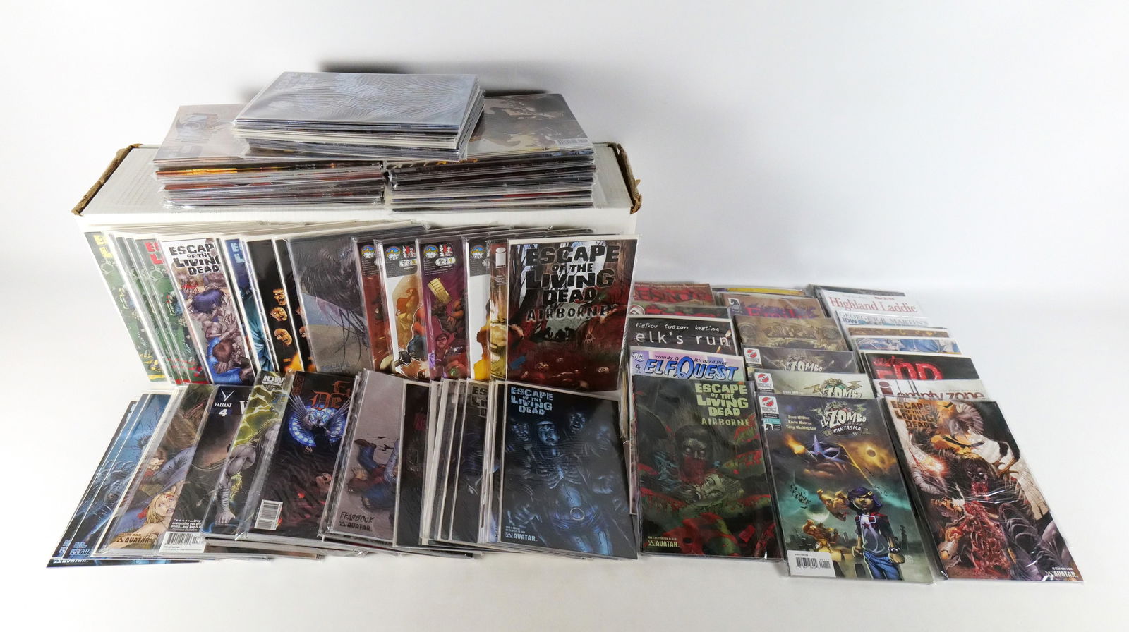 Long Box of Mixed Comics (1 of 11)
