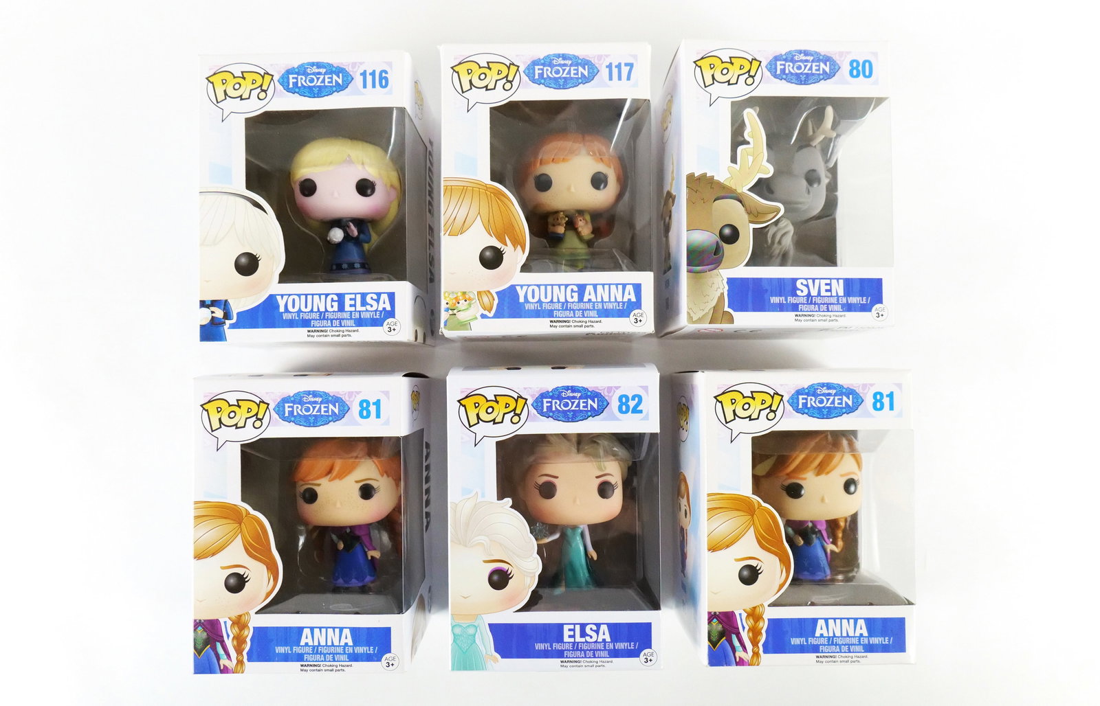 Lot of 6 Funko Disney Frozen Pops (1 of 18)
