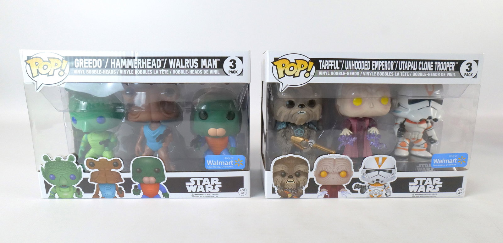 Lot of 2 Funko Star Wars Multipacks (1 of 17)