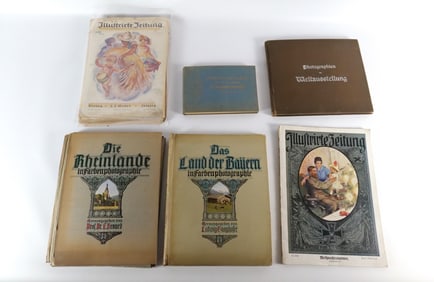 Group of German Books/Publications