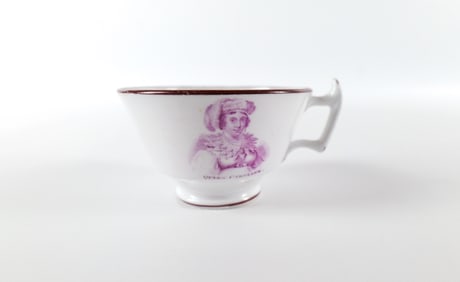 Queen Caroline Porcelain Tea Cup