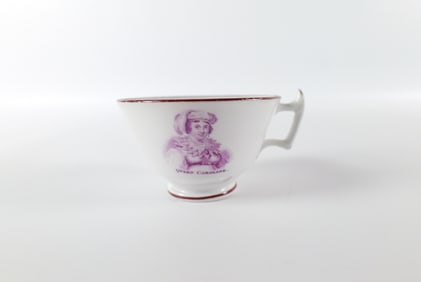 Queen Caroline Porcelain Tea Cup