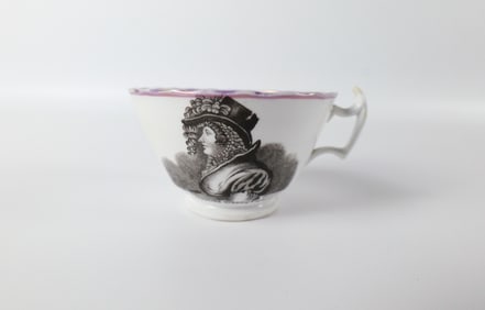 Death of Queen Caroline Tea Cup