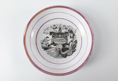 Princess Charlotte Mourning Dish