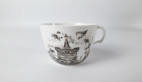 Princess Charlotte Mourning Tea Cup