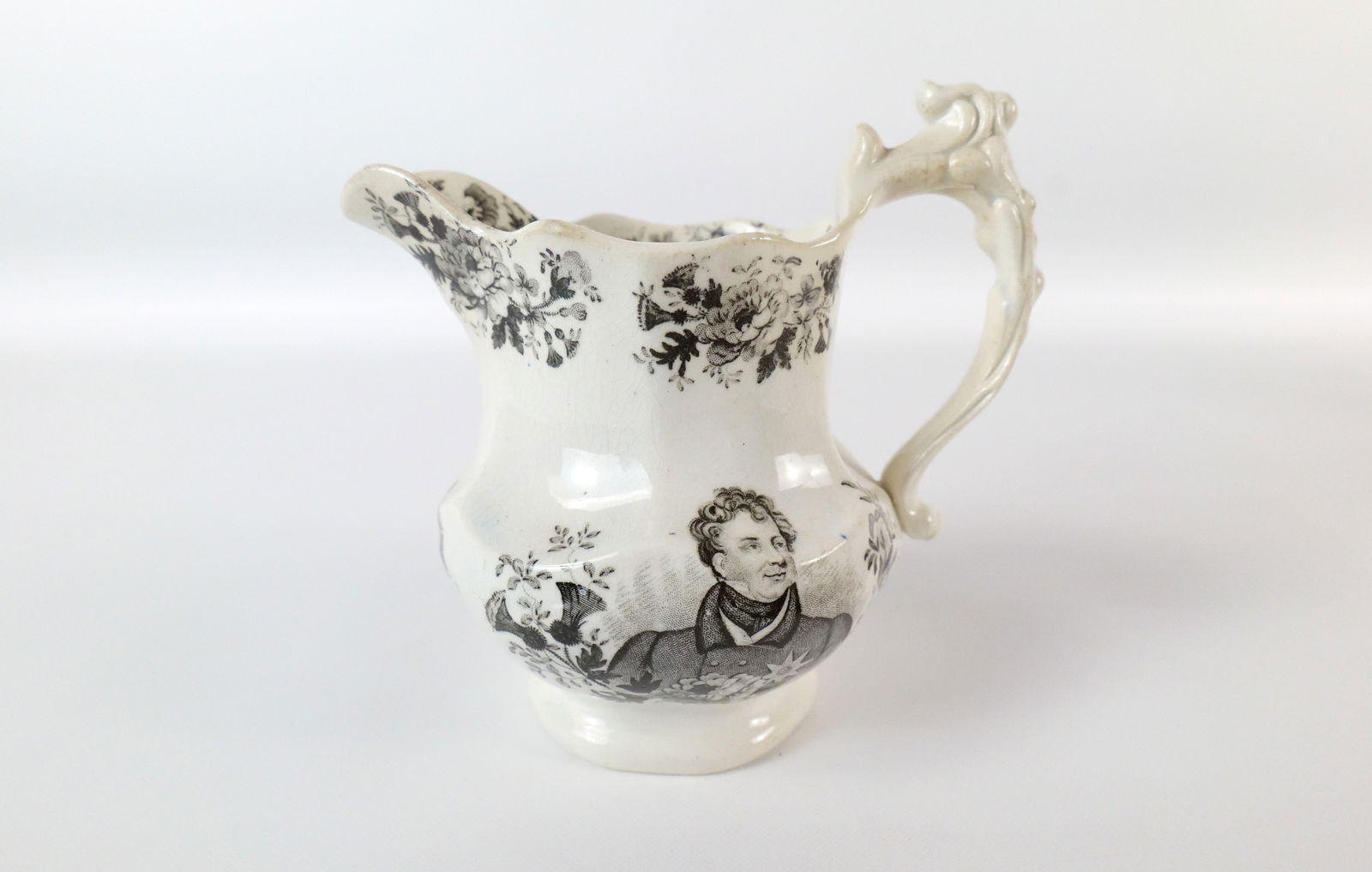 King George IV Pearlware in Memoriam Jug (1 of 12)