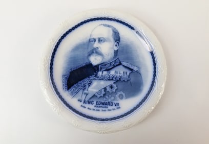 King Edward VII In Memoriam Plate