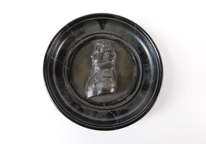 Raised Military Silhouette Bust