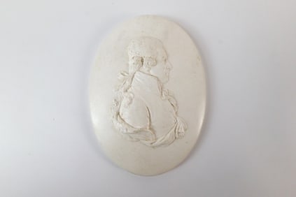 Plaster Raised Bust - William Eden