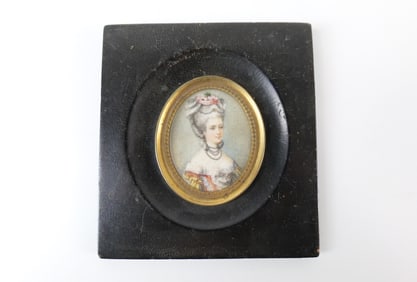 Miniature Portrait of Marie Antoinette