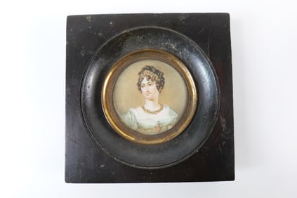 Miniature Portrait of Caroline Bonaparte