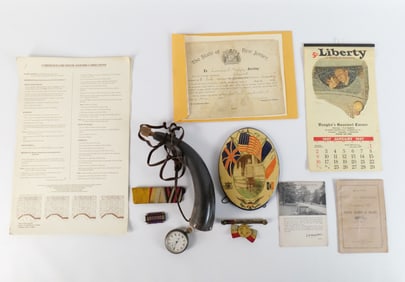 Group of Ephemera/Military Items