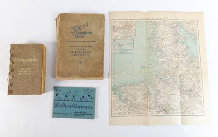 Group of German Nazi Books