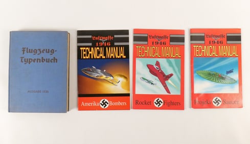Group of Nazi Aircraft Industry Books