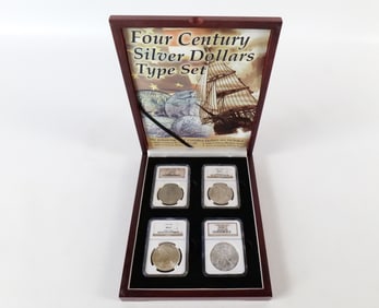 Four Century Silver Dollars Type Set