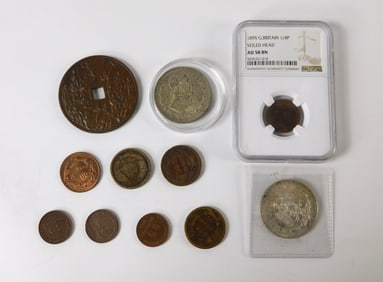 Group of Foreign Coins