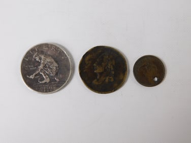 Grouping of Early US Coins
